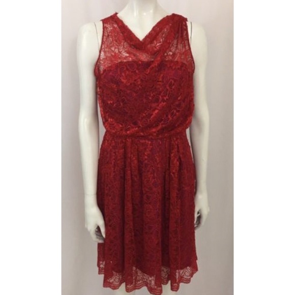 Sophie Theallet The Limited Lace Overlay Dress 6 - Picture 1 of 5